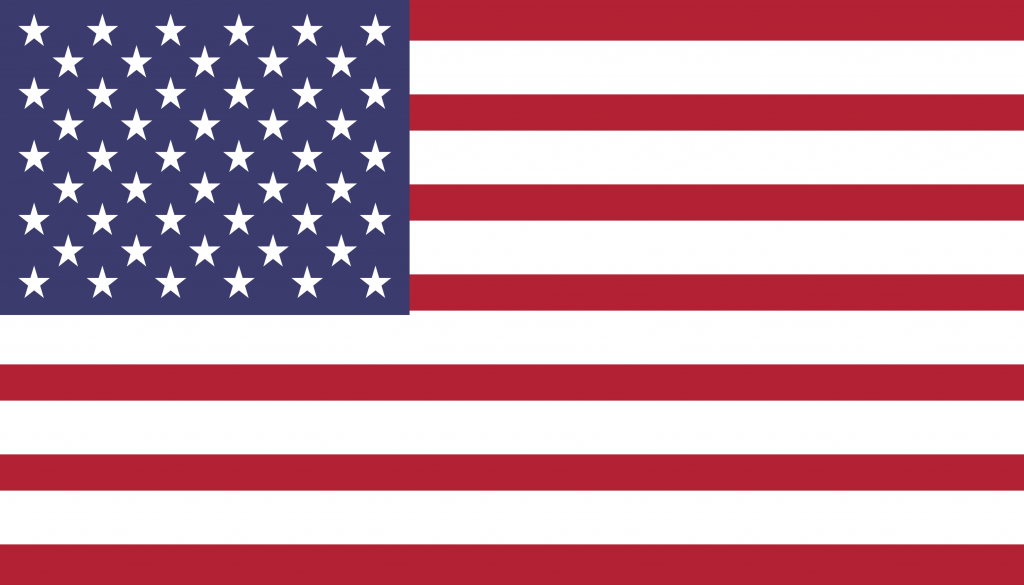 Bandera de EE.UU. Mercado inmobiliario atractivo